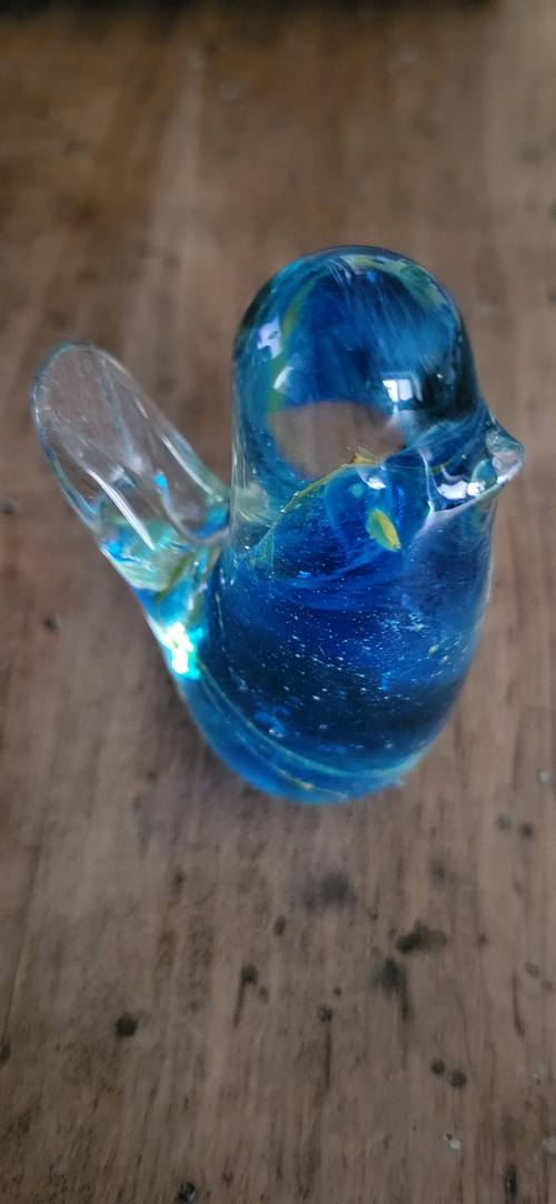 Oiseau en verre