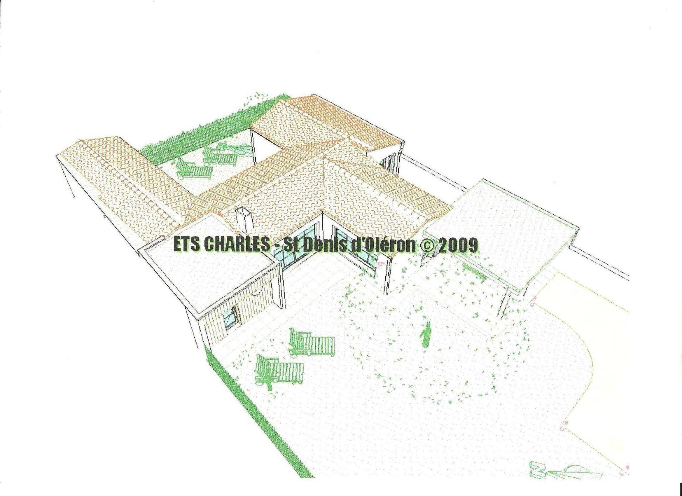 Loue maison contemporaine à Oléron Chaucre - 8 couchages - 4 chambres