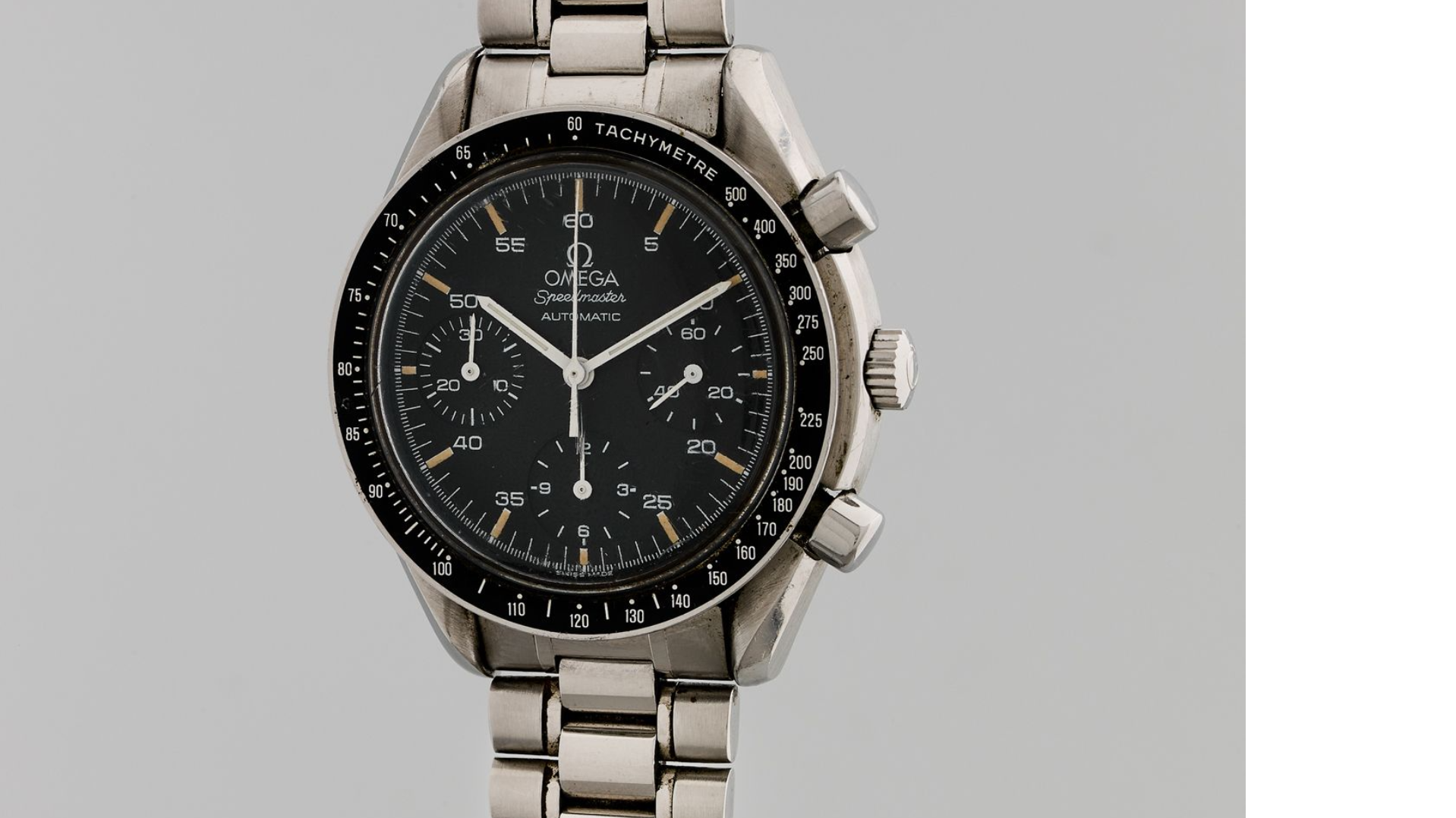 Vends Omega Speedmaster Reduced Tritium révisée avec carte de garantie