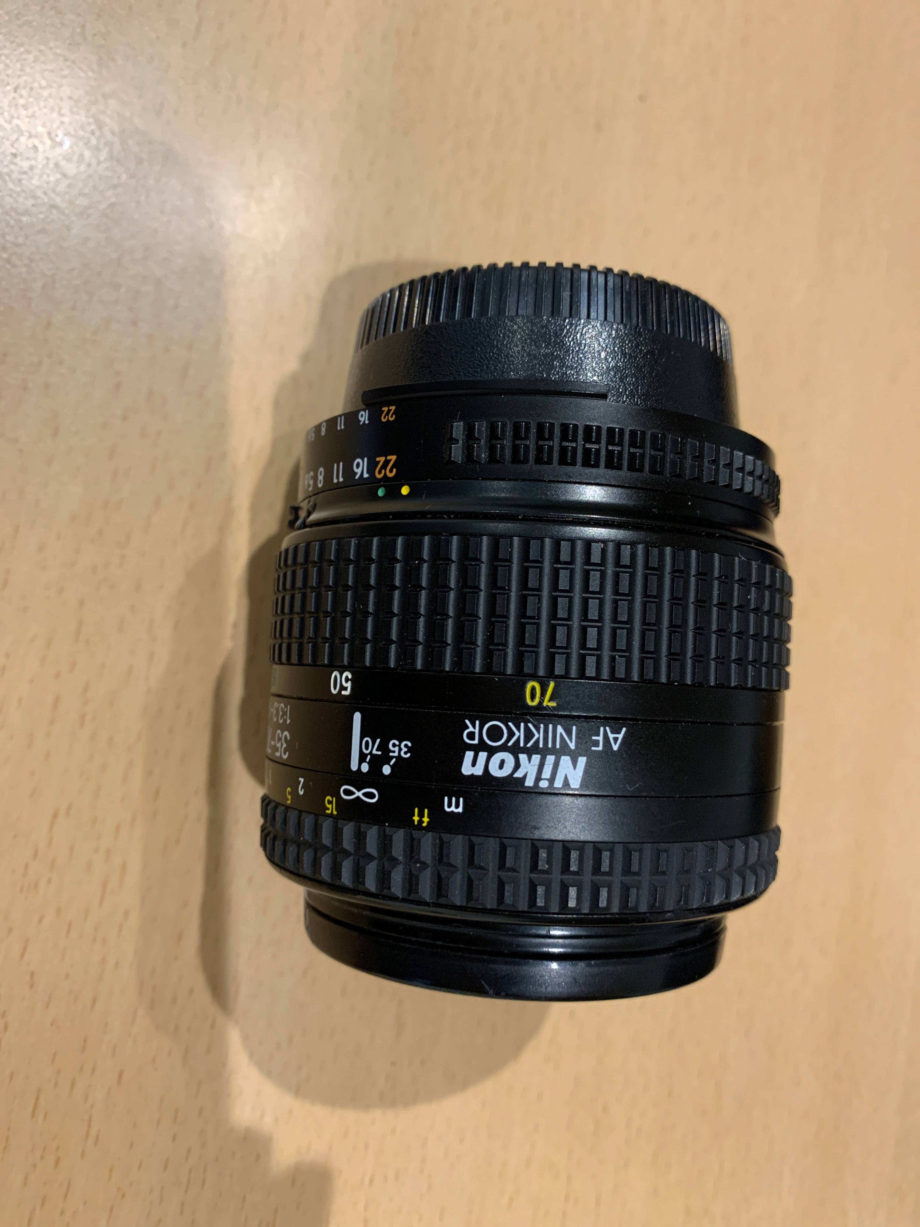 Optique photo Nikon-Nikkor 35-70mm