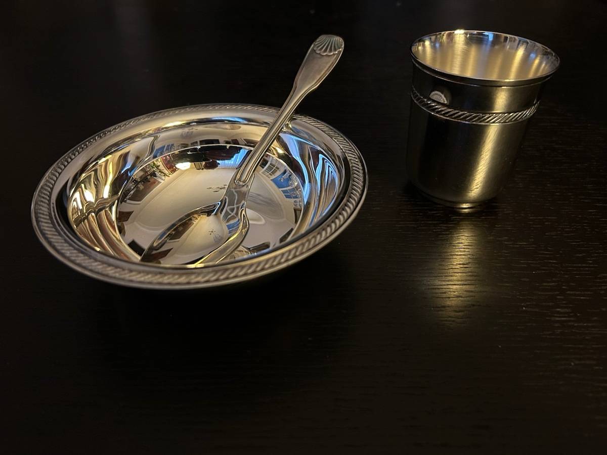 Vends orfèvrerie de naissance Christofle et Ercuis