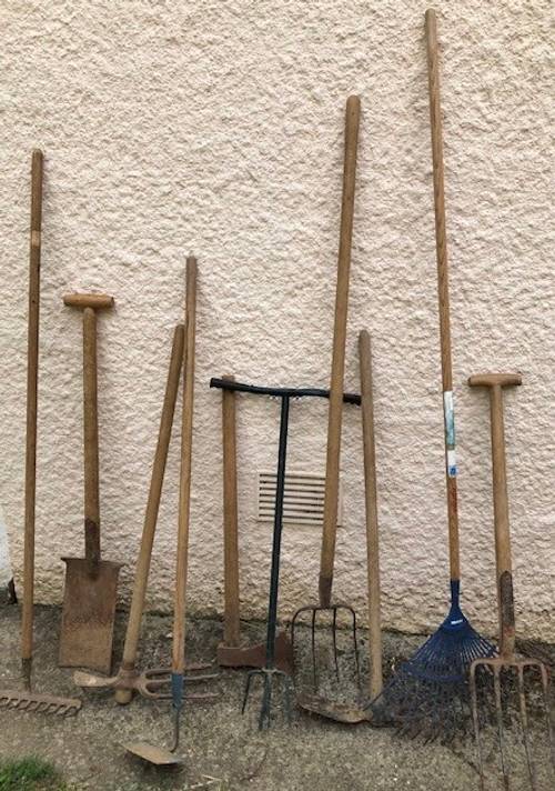 Lot d’outils de jardin (x10)
