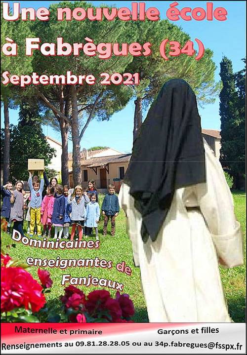 Ouverture école privée à FABREGUES