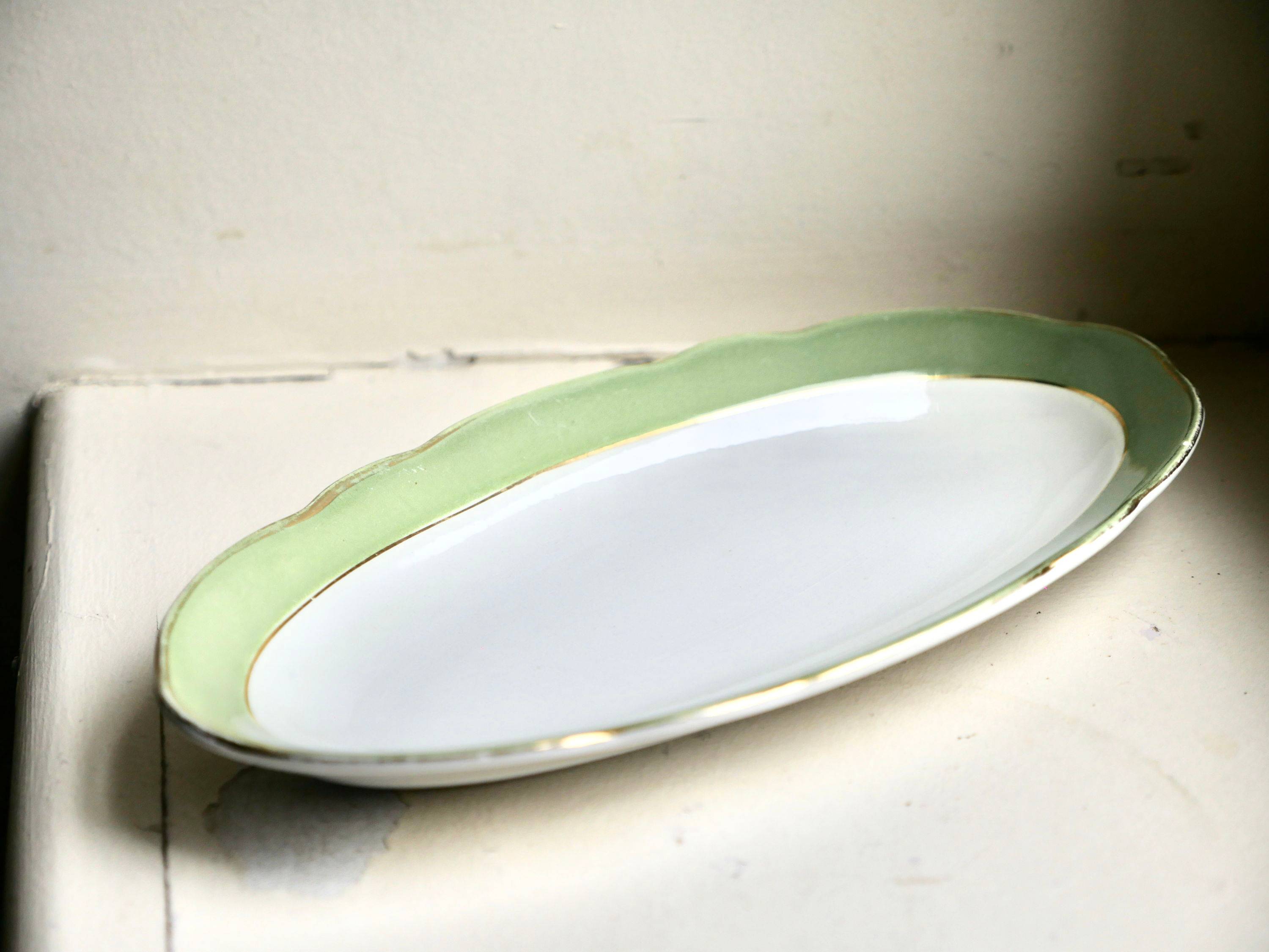 Vends plat ovale vintage