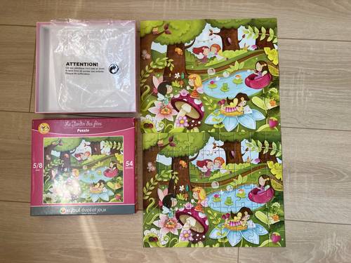 Oxybul - Puzzle Le Jardin des Fées 54 pièces