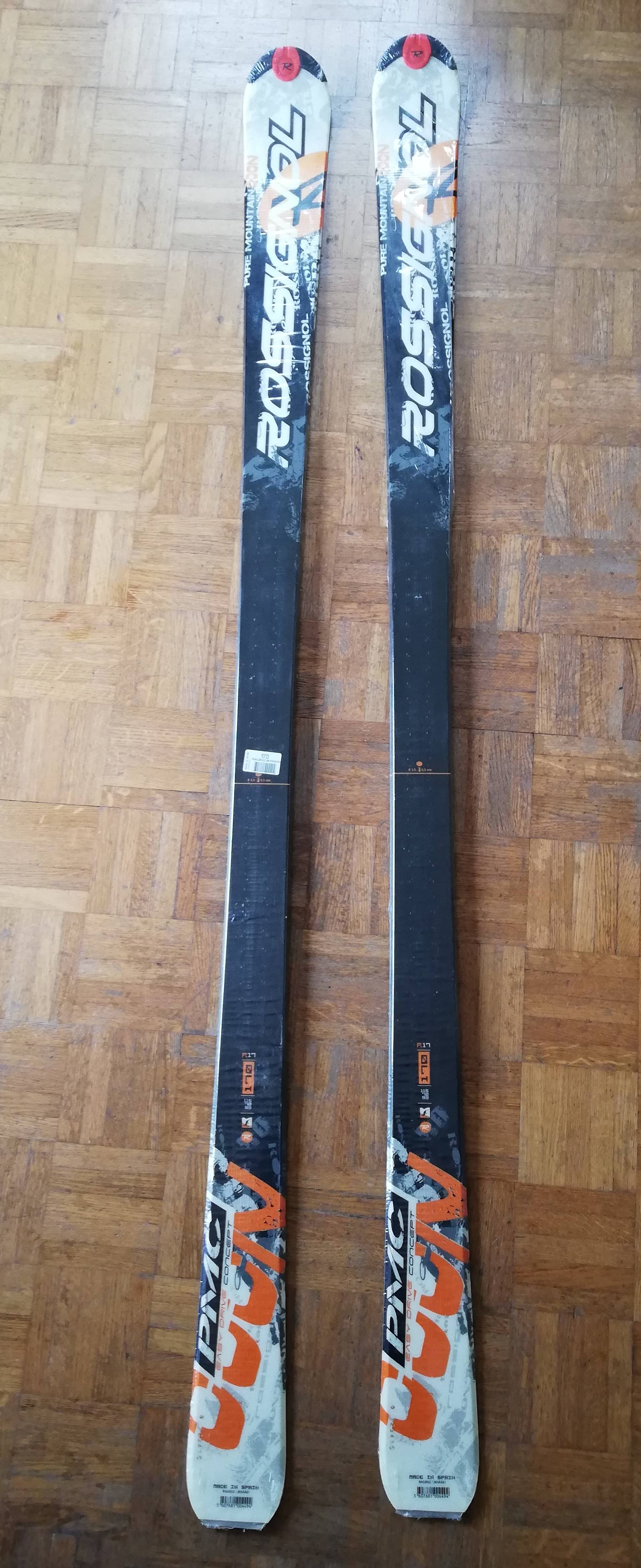 Skis Rossignol sans fixations
