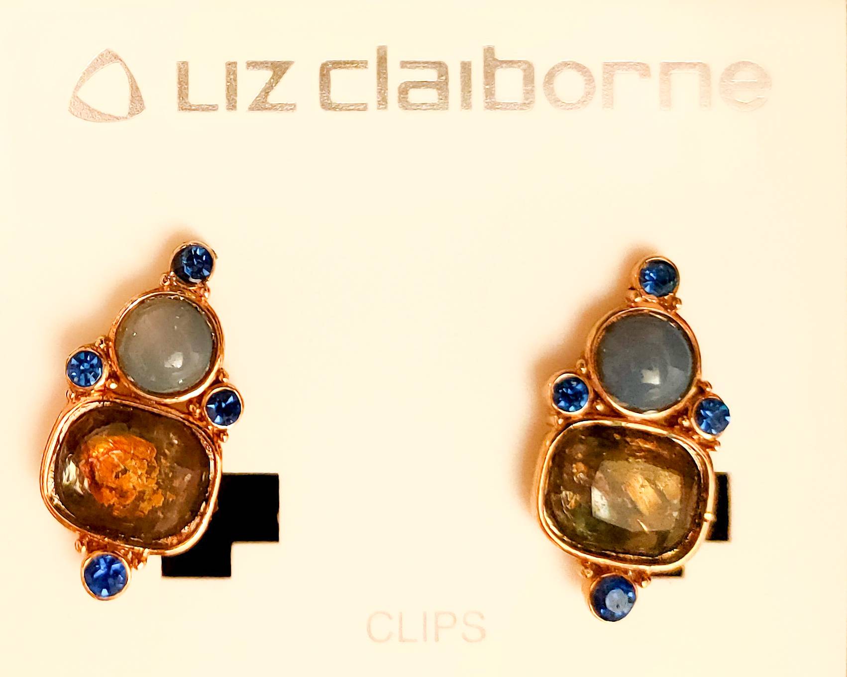 Boucles d'oreilles fantaisie vintage, style rétro, paire
