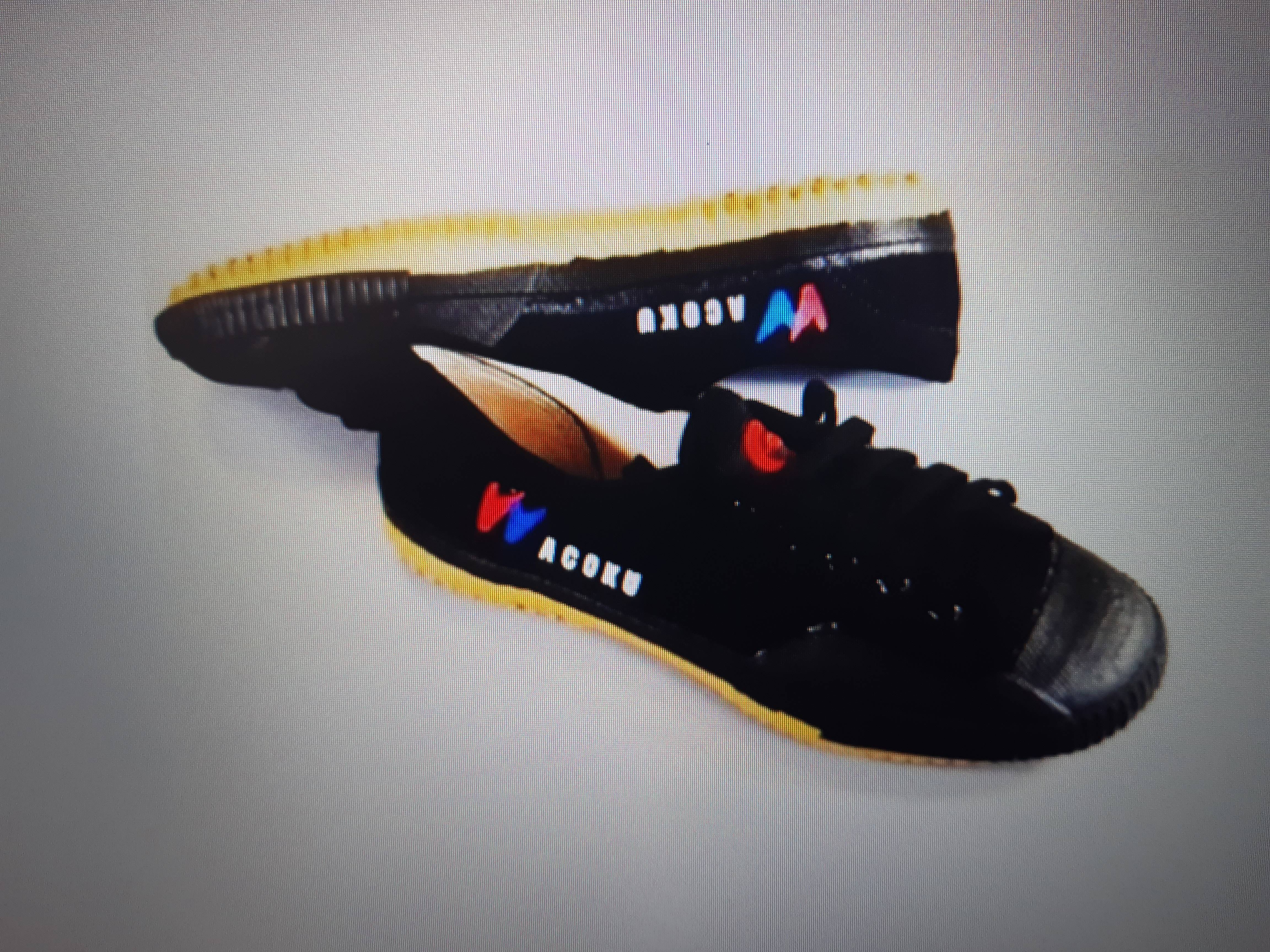 Paire de chaussures noires Kung fu - Tai chi - T 37