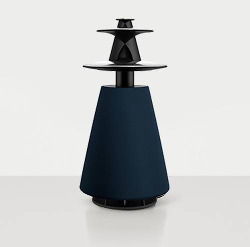 Paire de façades tissu Parisian Night Blue pour paire d’enceintes Beolab 5