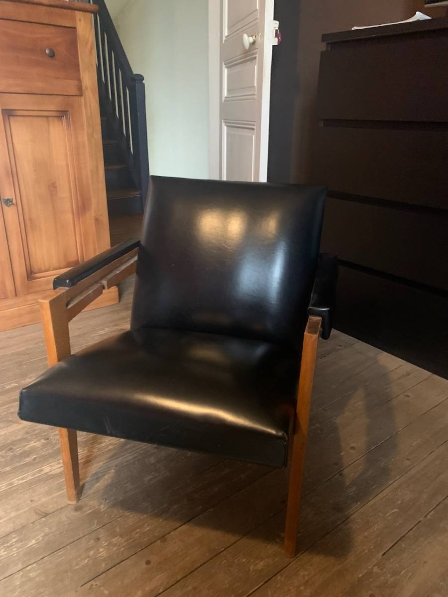 Paire de fauteuils 1950