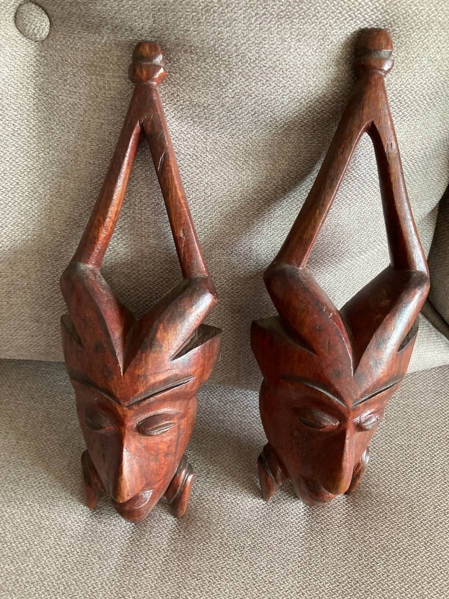 Paire de Mascaras Anciens