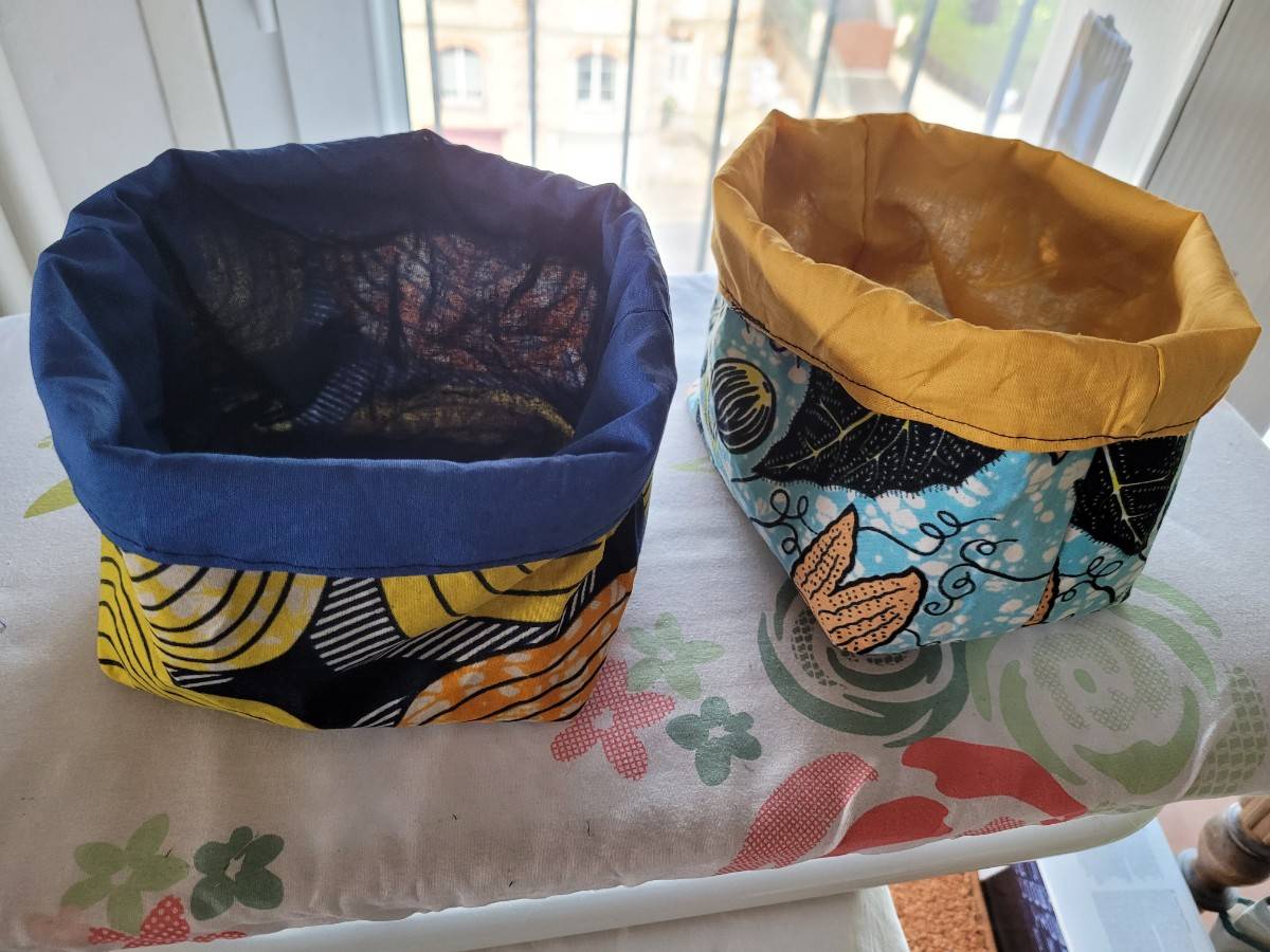 2 panier faits par moi-même