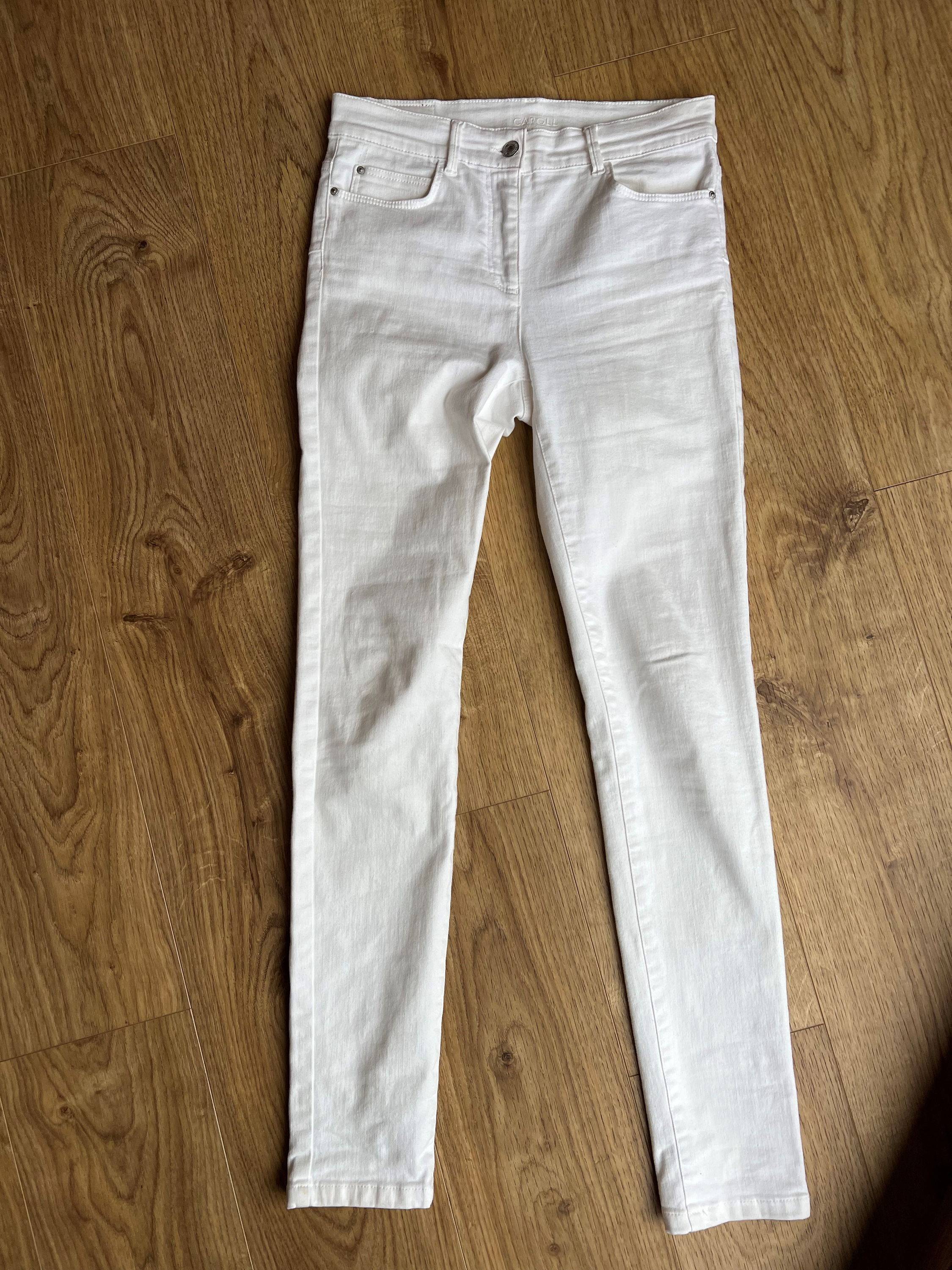 Vends pantalon jean blanc Caroll - Taille 38