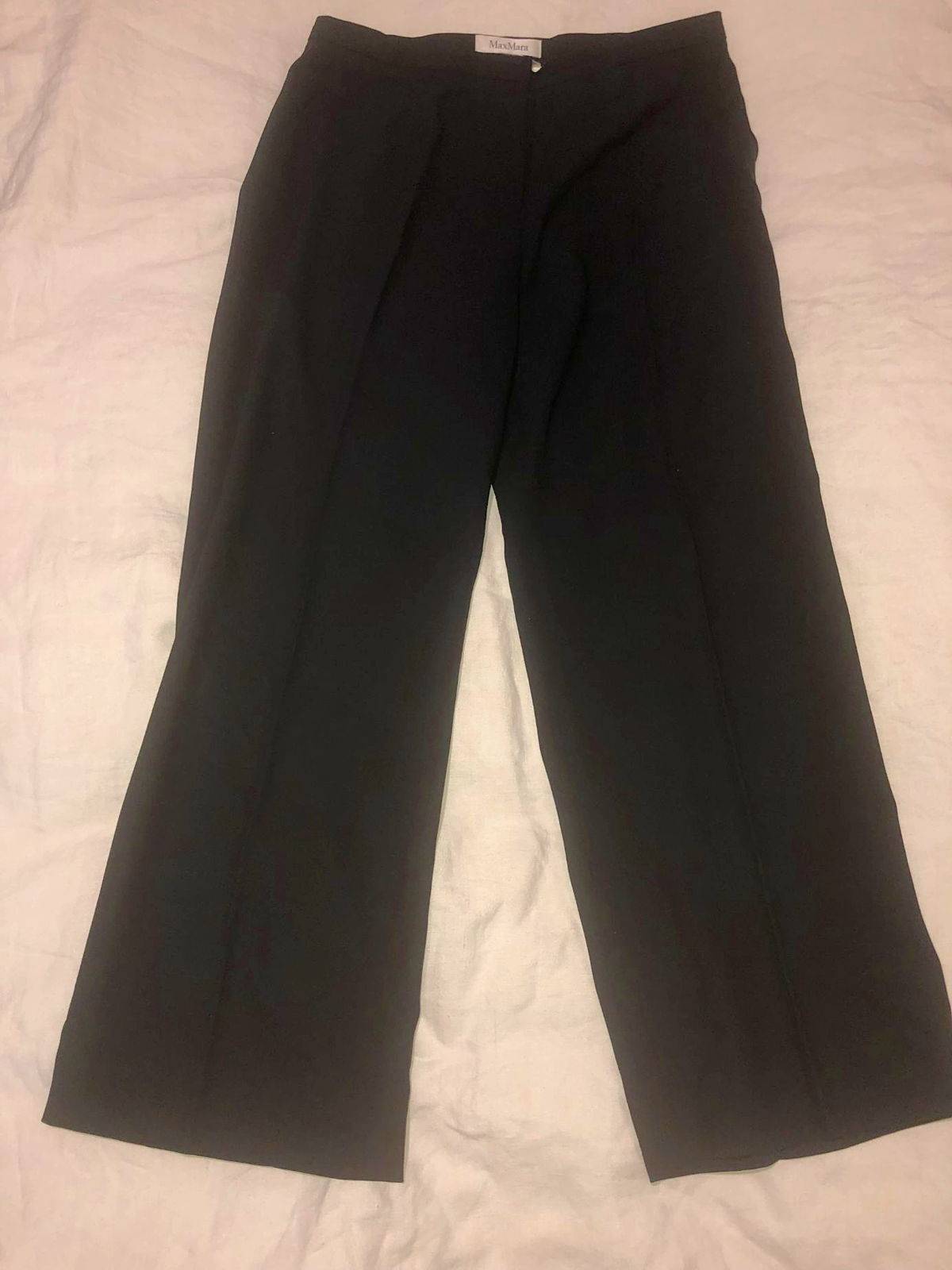 Pantalon Max Mara bleu marine - T44