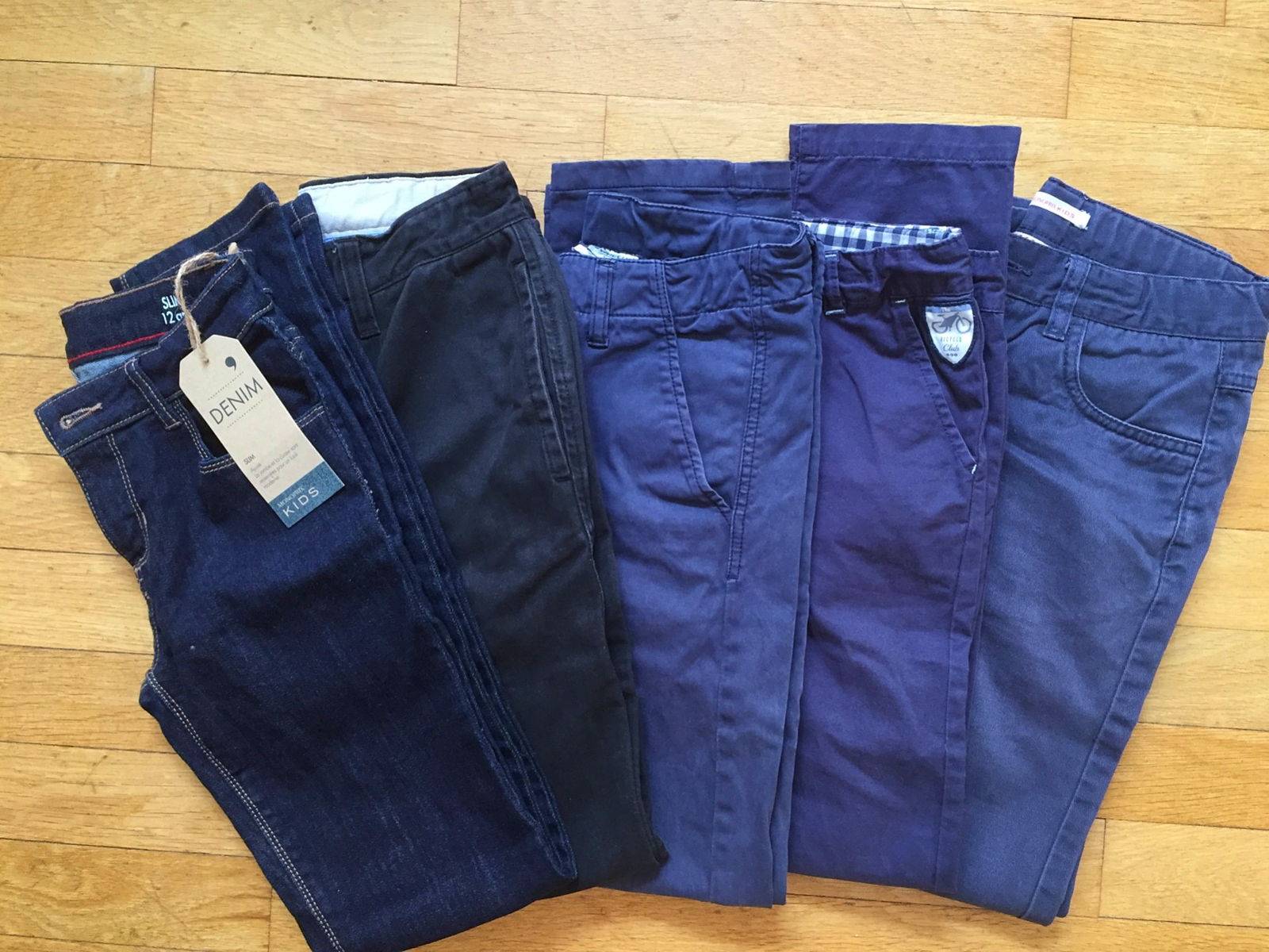 Pantalons en toile et jeans 12 ans