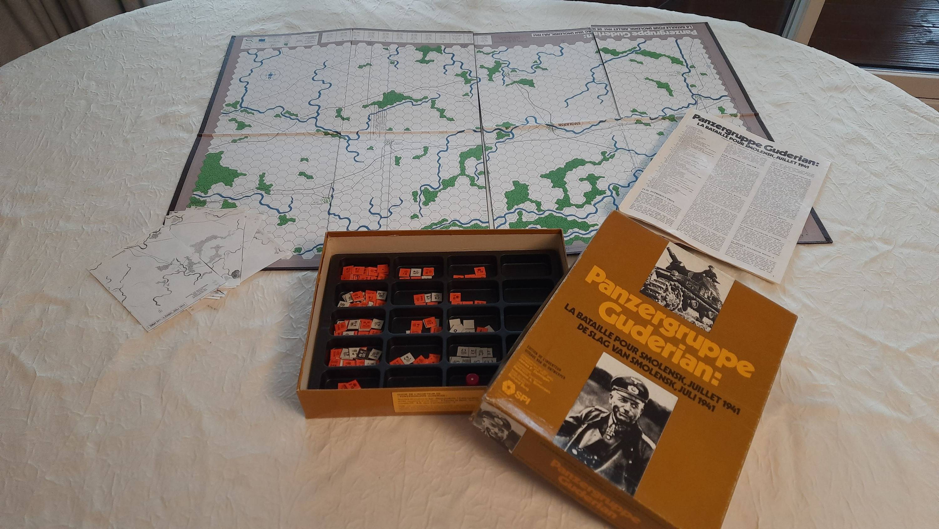 Vends Panzergruppe Guderian : jeu de stratégie de plateau