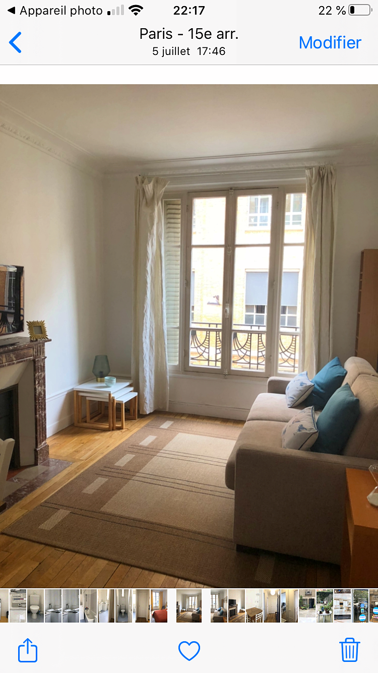 Paris 15ème Convention Propose colocation en meublé pour jeune étudiante