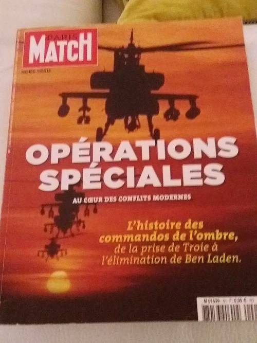 Paris Match opérations spéciales au cœur des conflits modernes HS
