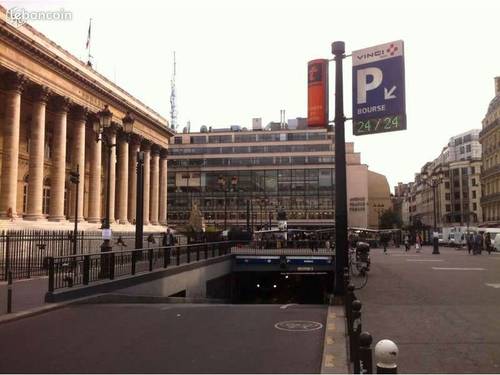 Vends parking 14m² Paris 2ème - Place de la Bourse