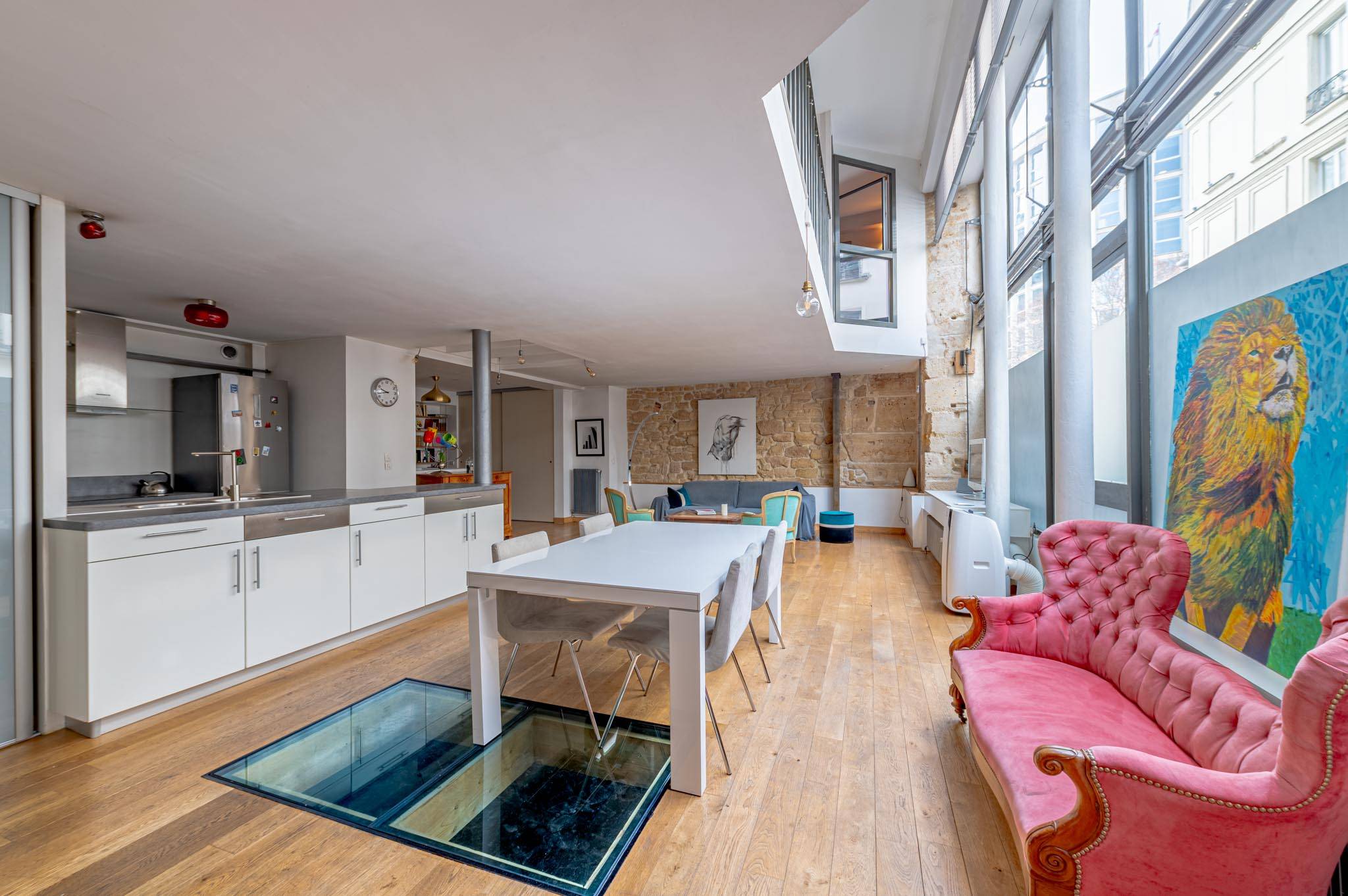 Paris 2ème - Sentier/Montorgueil - LOFT de 158m² au sol