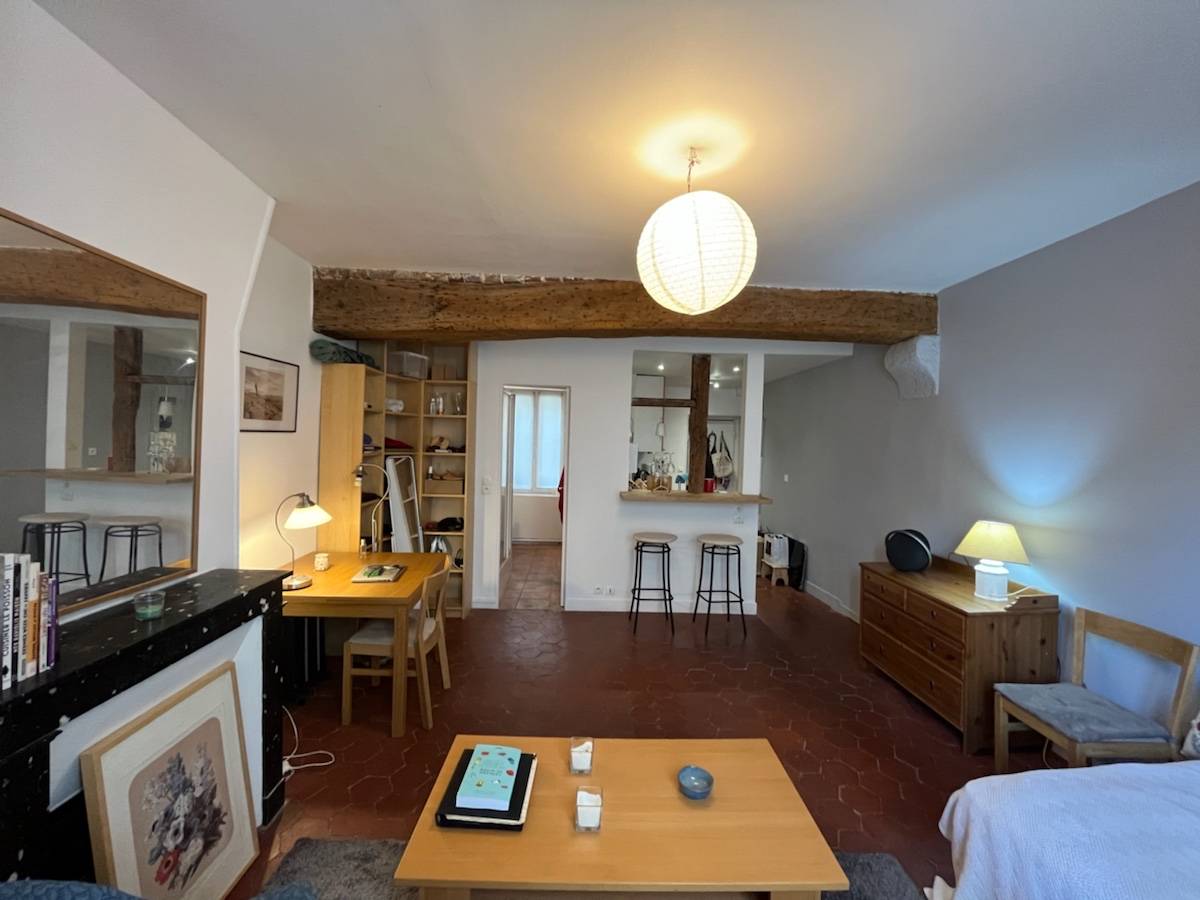 Loue studio meublé - 30m² - Châtelet Paris