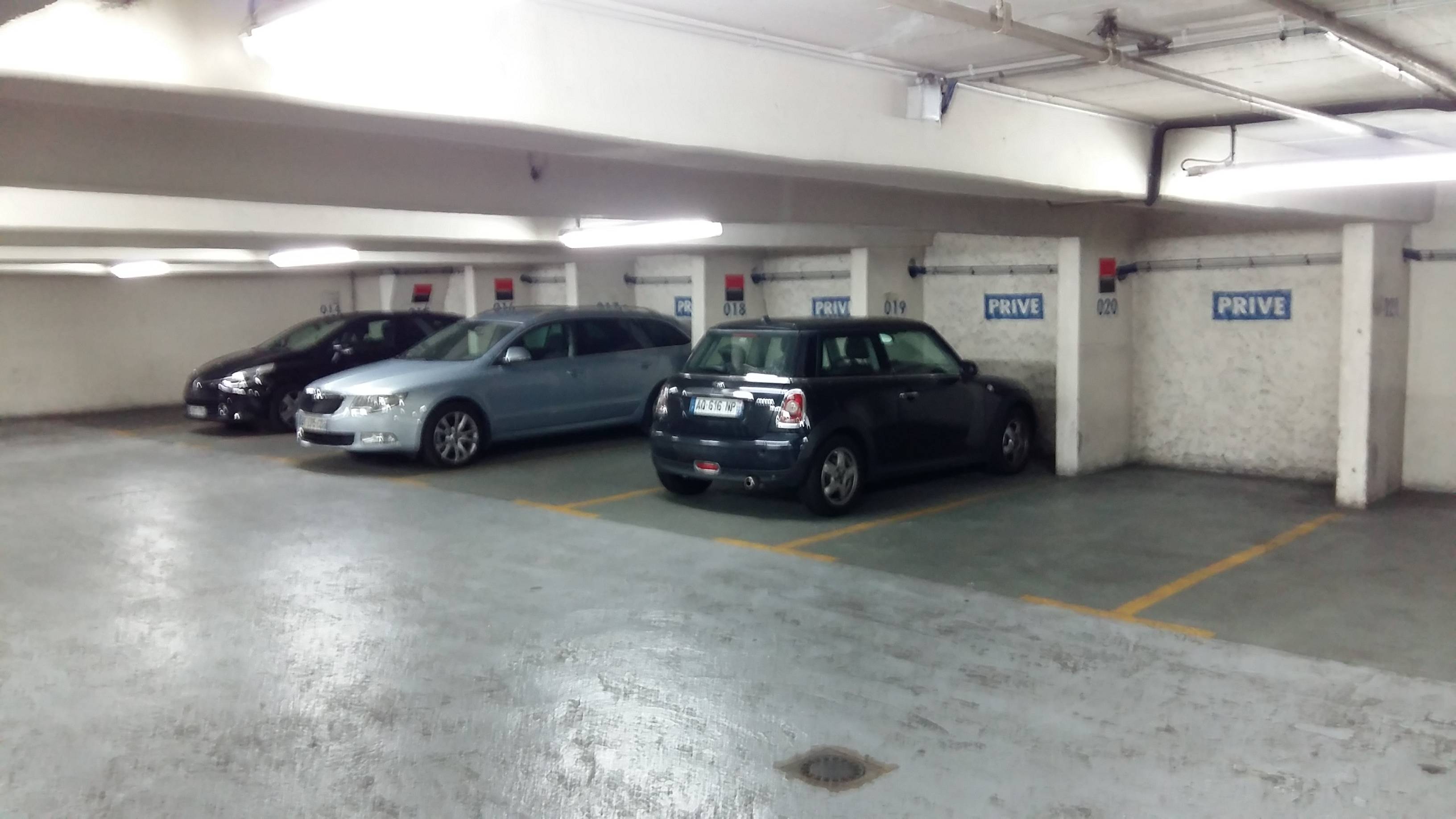 Parking Galeries Lafayette à louer – 10m² - Paris 9ème