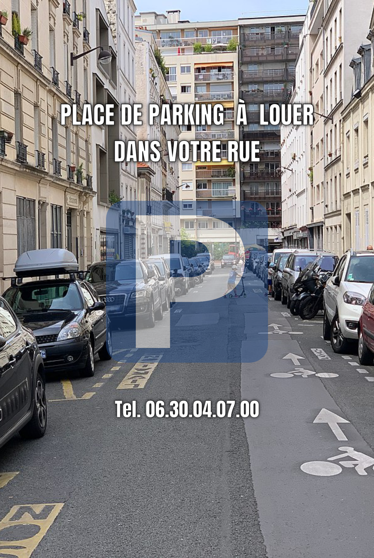 Loue parking 10m² - Paris 11ème