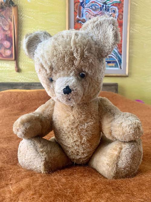 Vends ours en peluche ancien articulé