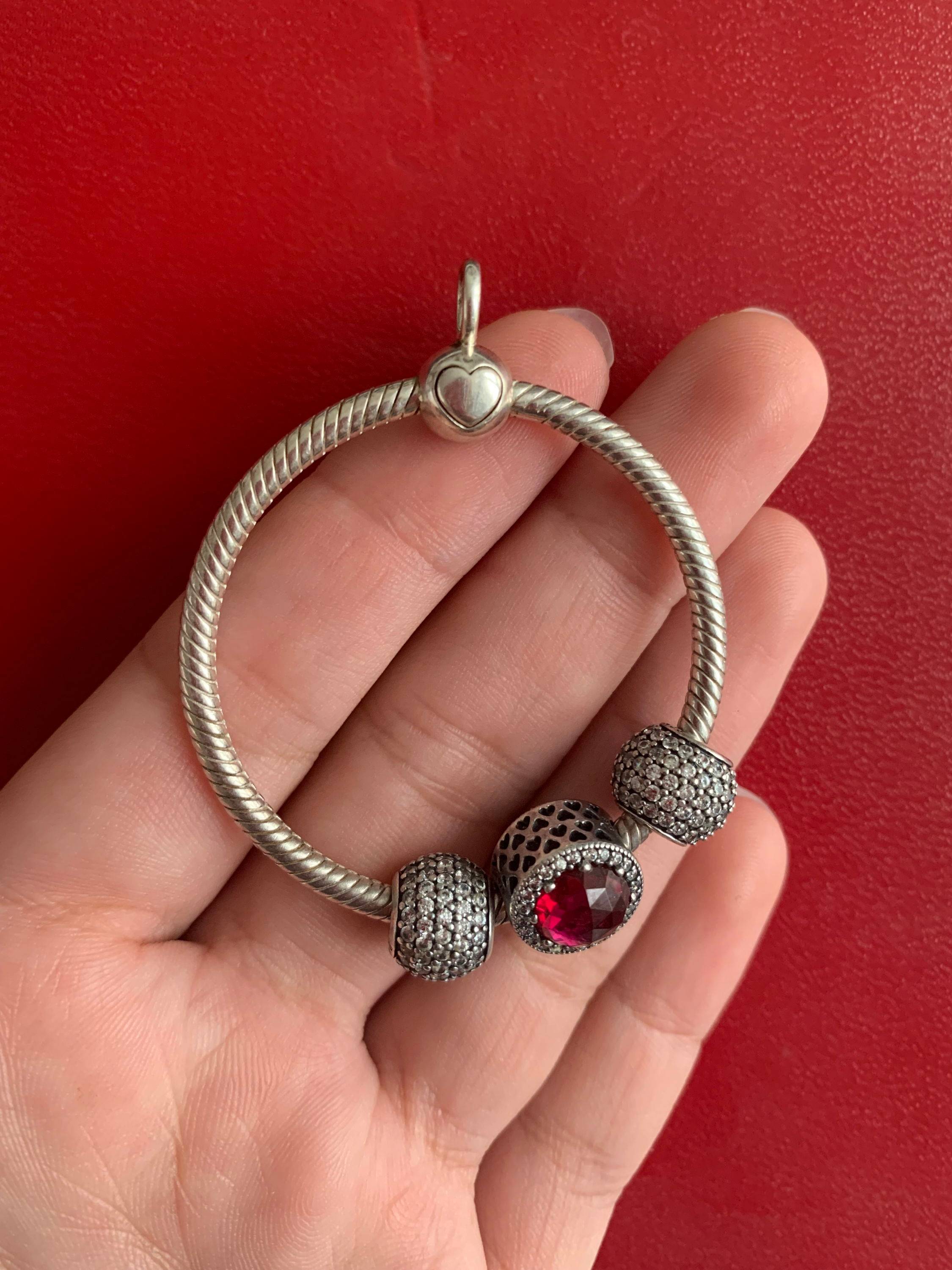 Pendentif PANDORA argent massif 925