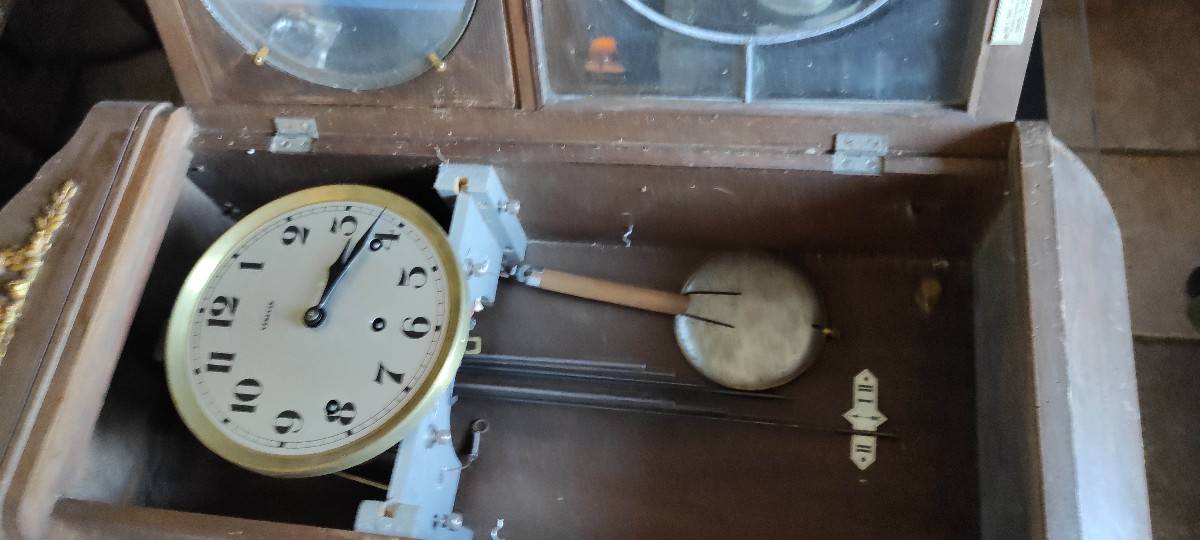 Vends pendule console carillon 1930 Vedette