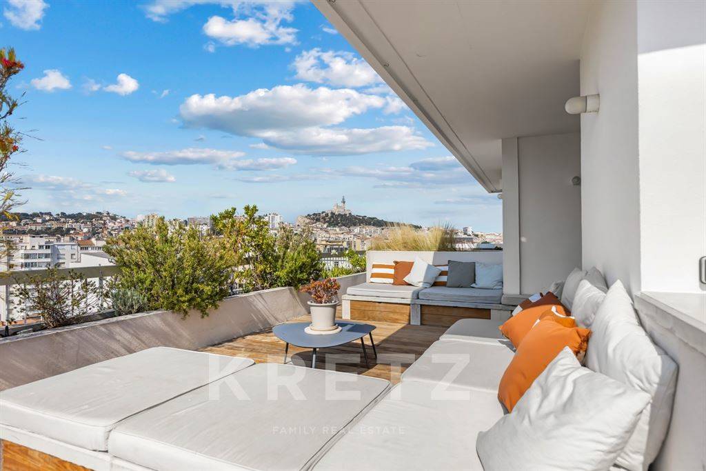 Penthouse Marseille 6ème - Vue Exceptionnelle