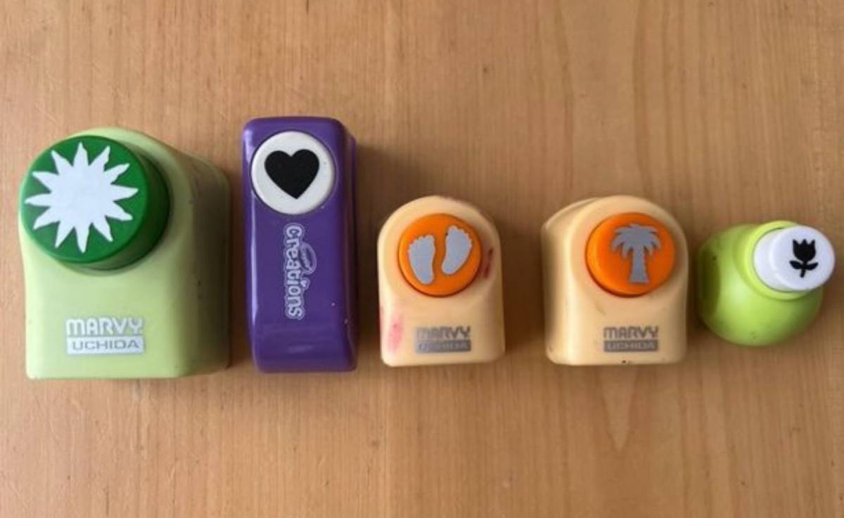 Lot de 5 perforateurs