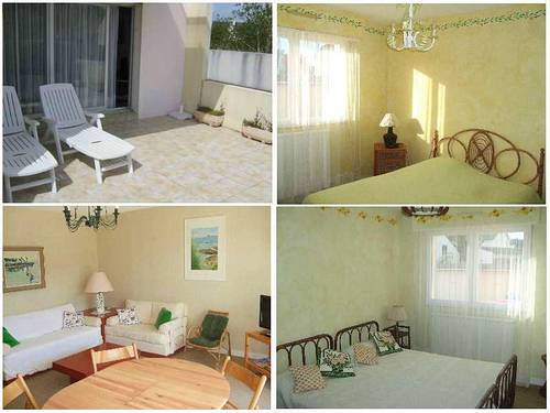 Loue T3 RDC 65m² + terrasse sud + 2 vélos - Quiberon (56)