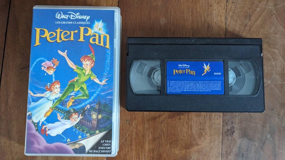 K7 Peter Pan de Walt Disney