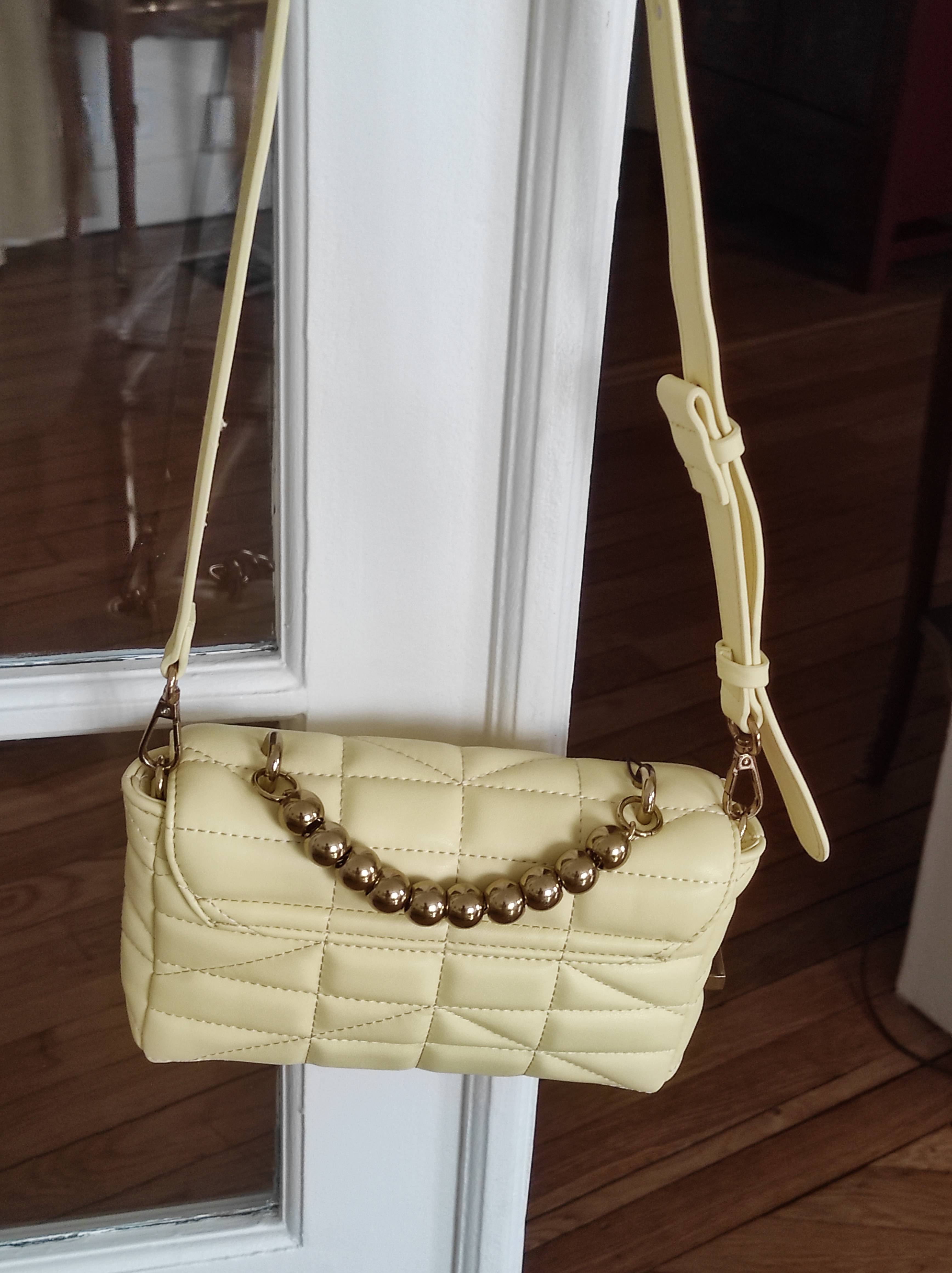Petit sac jaune