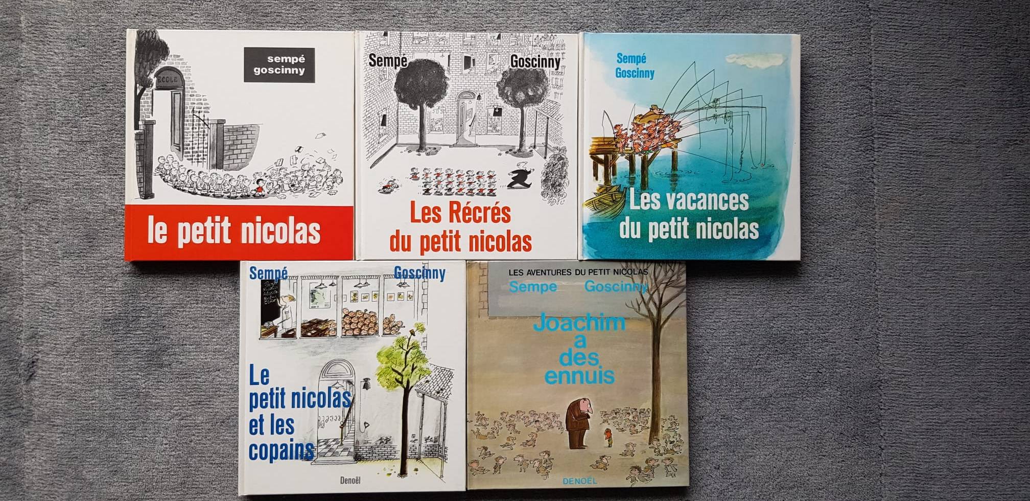 Le Petit Nicolas – Série complète – Cartonnés, neufs