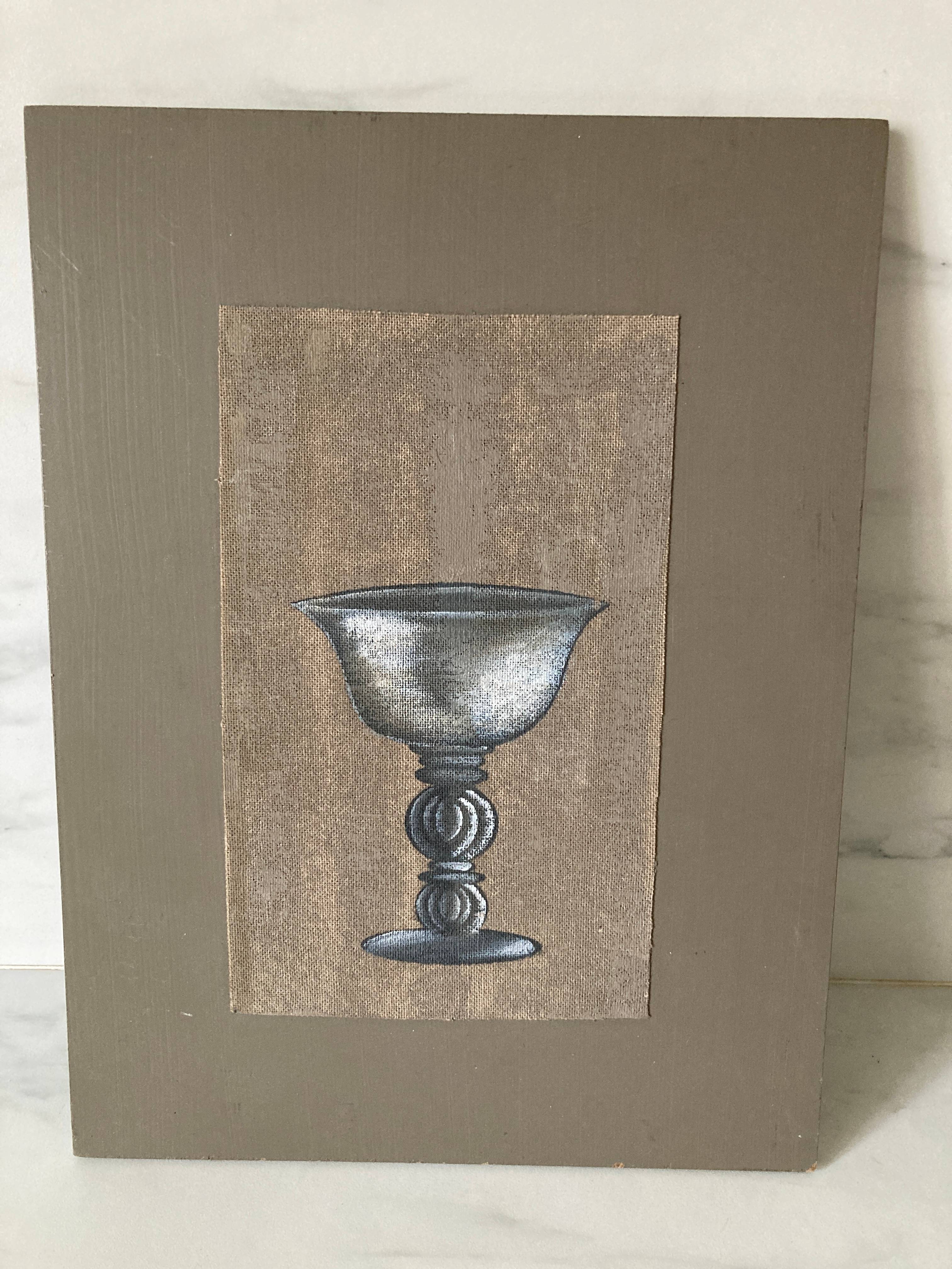 Petit tableau coupe grise