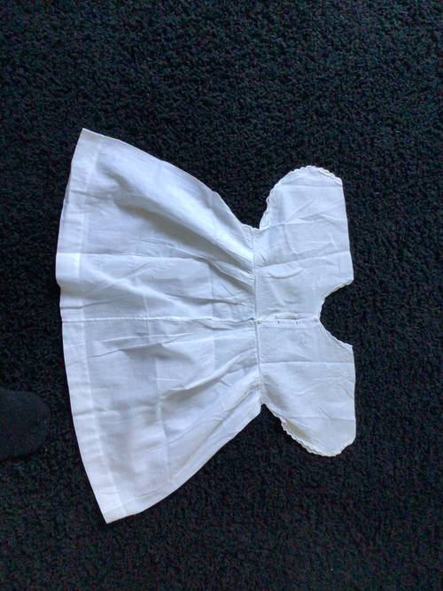 Vends petite robe légère blanche petite fille en pur coton - Taille 12 mois