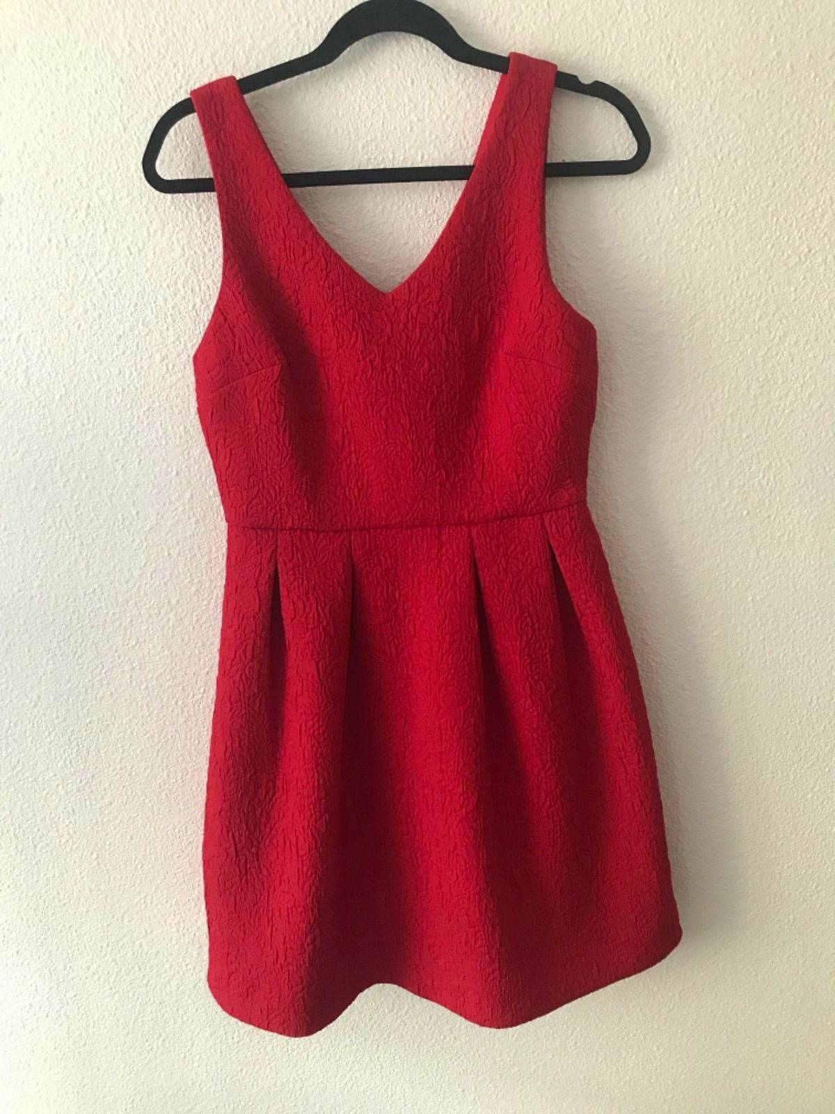 camaieu robe rouge