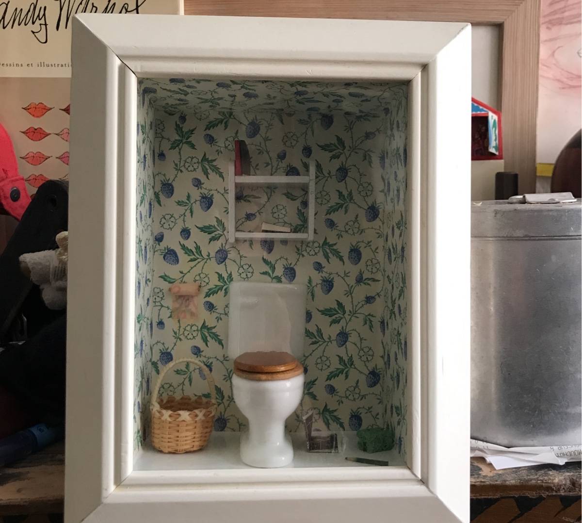 Petite vitrine décorative