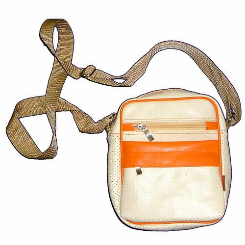 Petits Sacs Bandoulière Ecru & Orange - Edition Limitée - NEUFS