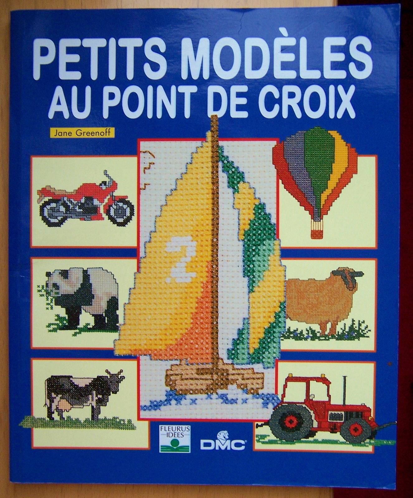 Petits modèles au point de croix - Jane Greenoff (bon état)