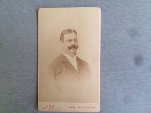 Photo de Nadar, portrait Georges Spetz