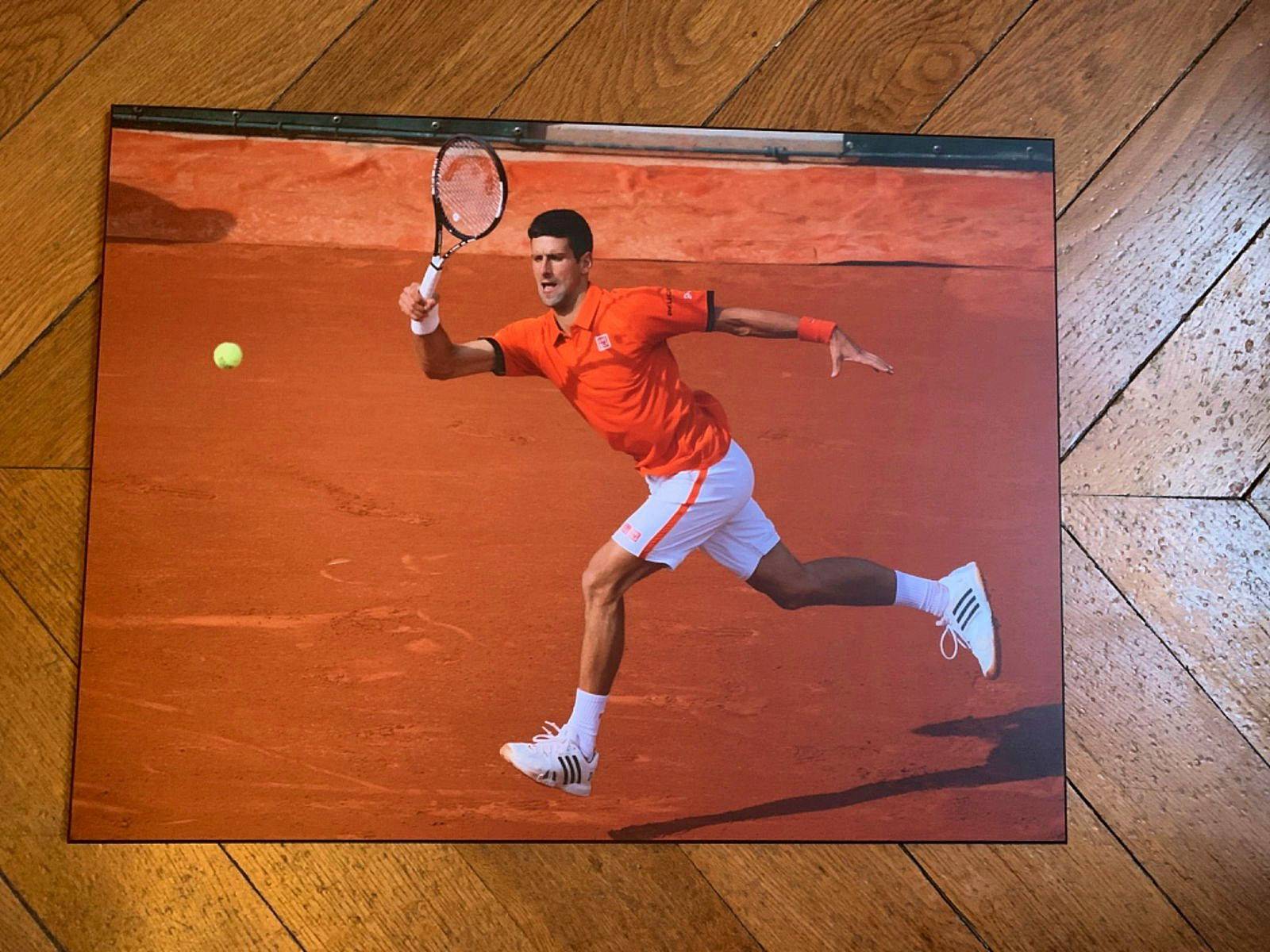 Photo Novak Djokovic - 45cm x 60cm