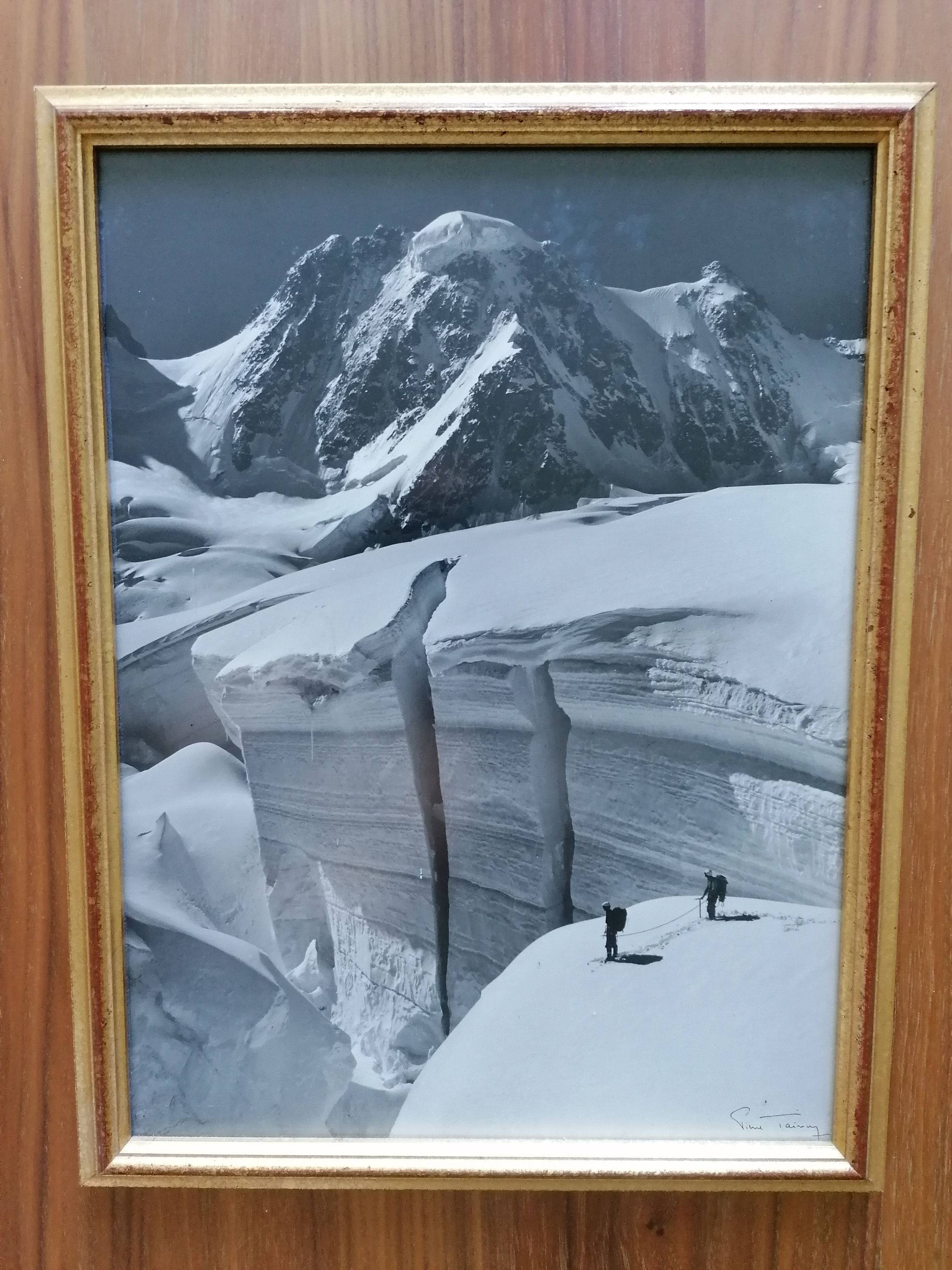 Photographie originale signée P. Tairraz – Chamonix – Montagne & Alpinisme