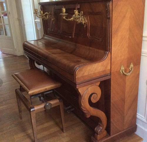 Piano droit ancien Émile Mennesson