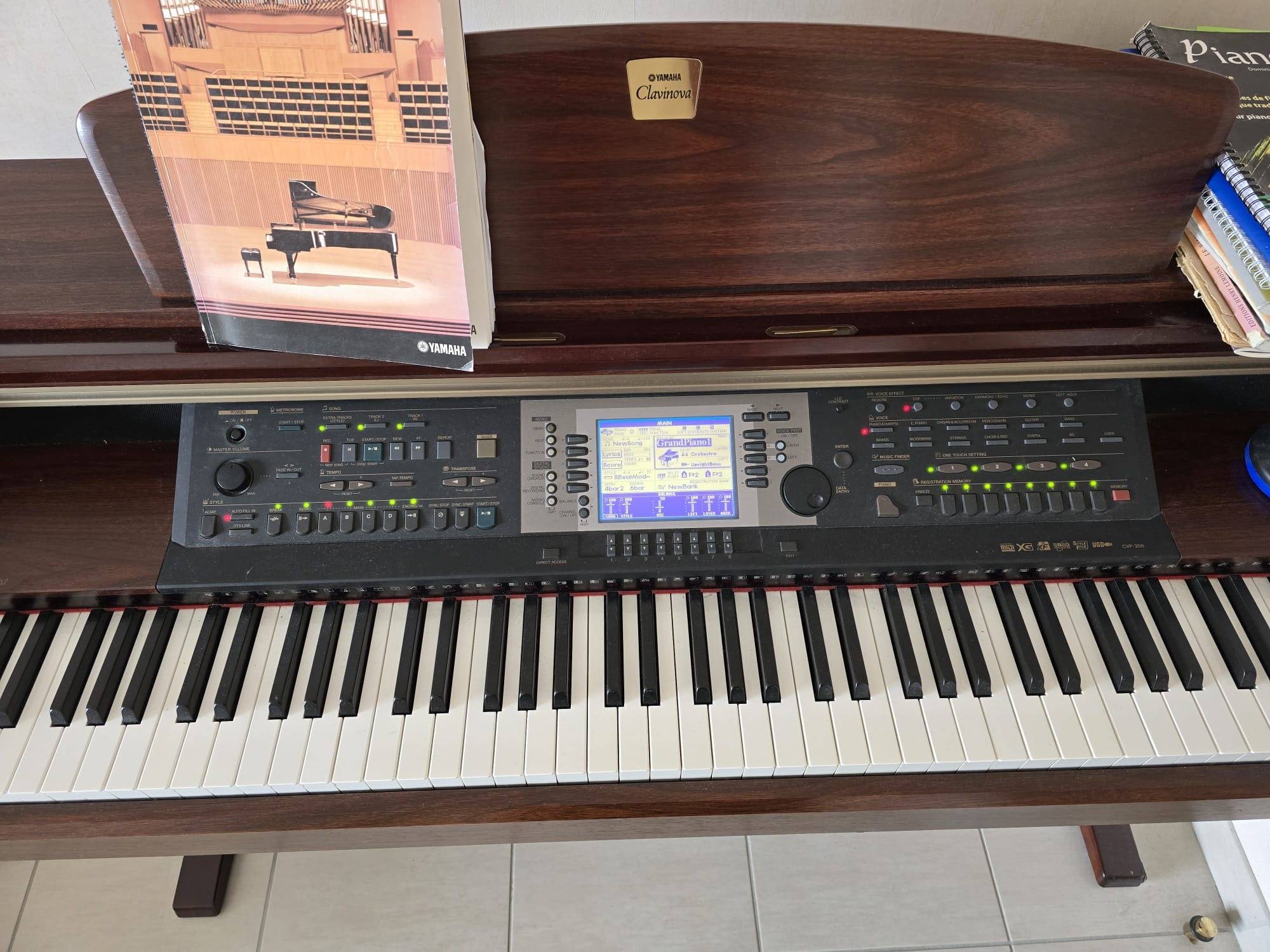 Piano Yamaha Clavinova