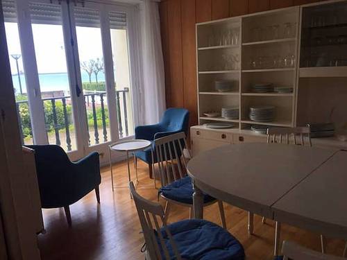 Loue appartement, 3 chambres, 6 couchages, vue sur mer à St Jean de Luz (64)