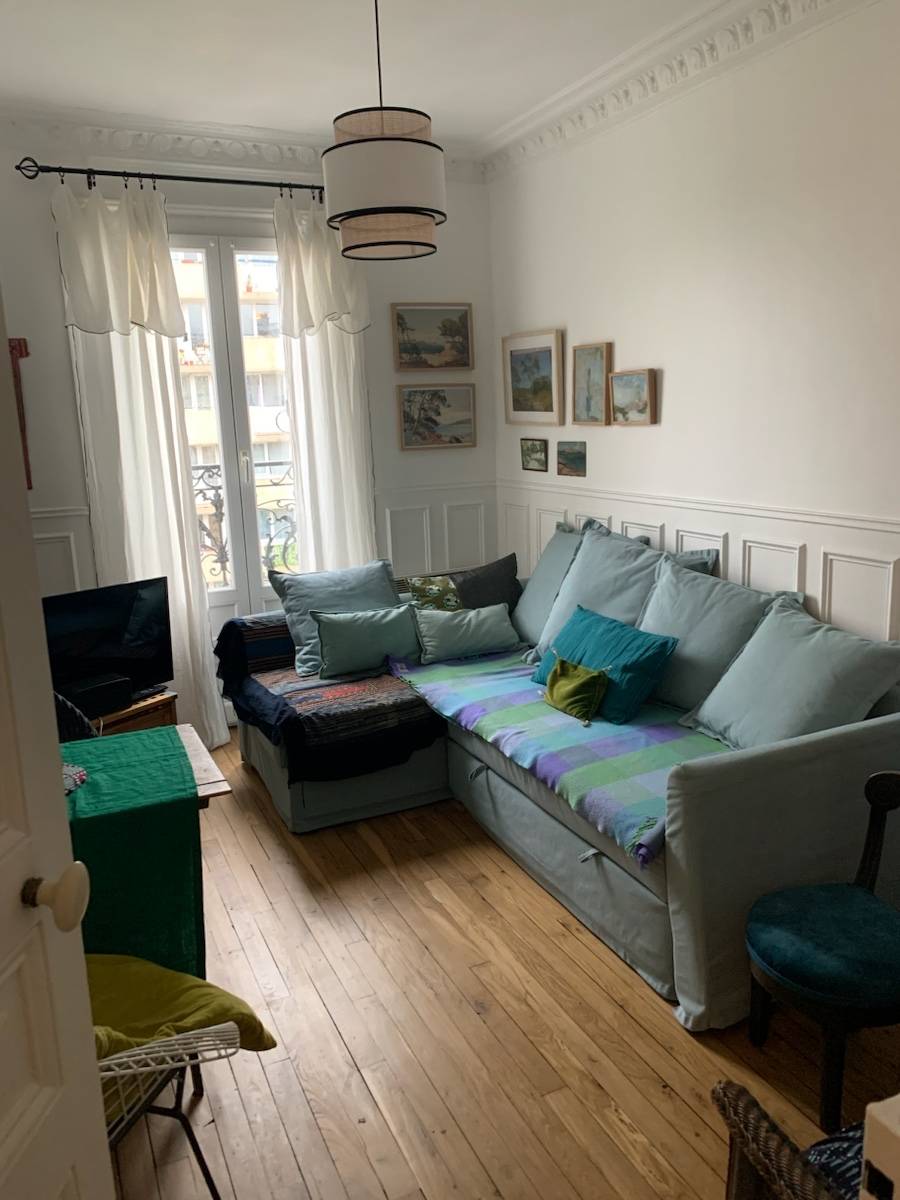 Loue appartement courte durée - 1 chambre, 3 couchages - Quartier Voltaire/Roquette, Paris 11ème