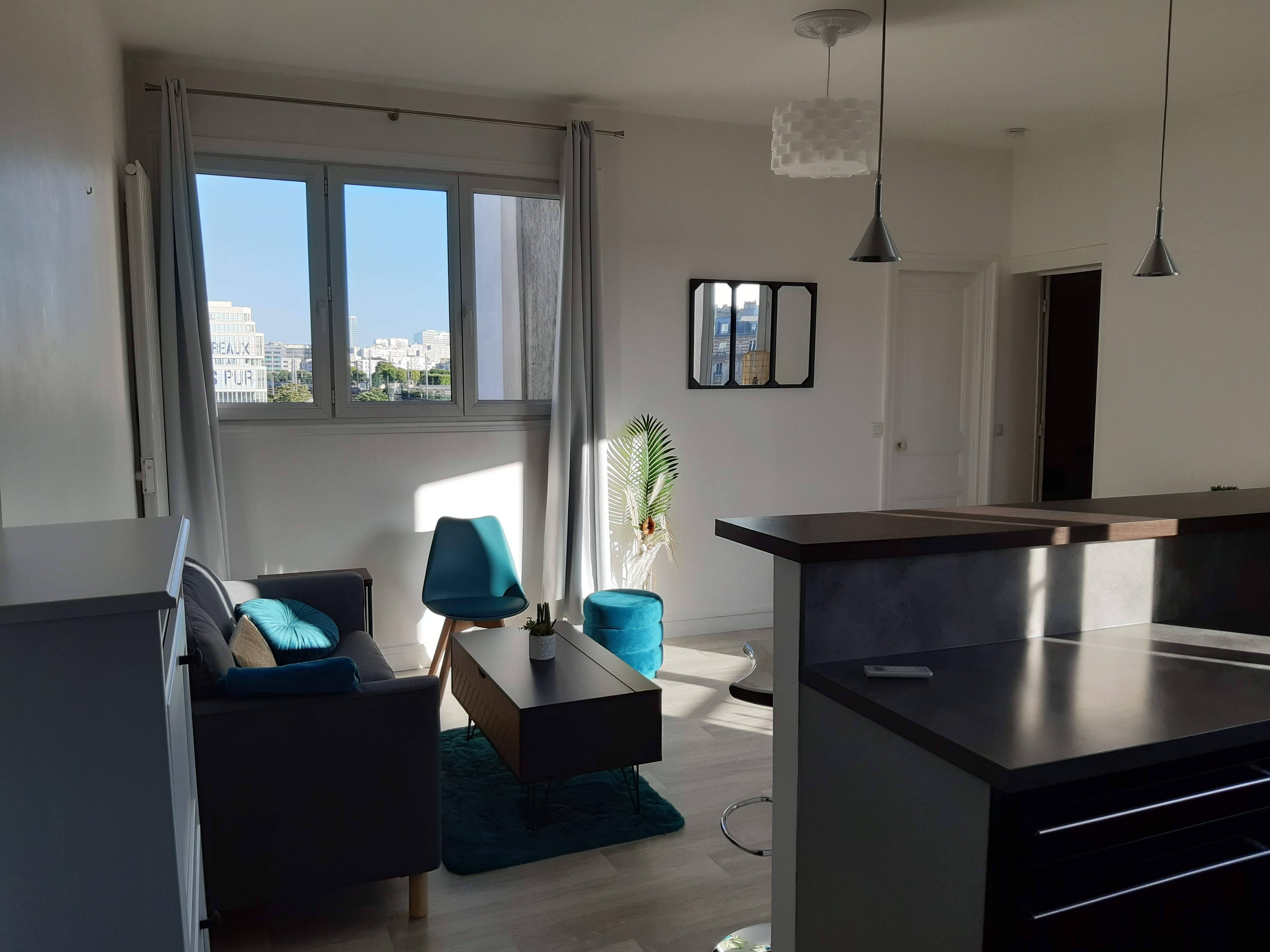 Loue 2 pièces entièrement meublé, Gare d’Asnières-sur-Seine - 42m²